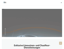 Tablet Screenshot of limousinenservice.de